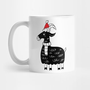 Xmas Goat T-Shirt Mug